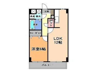 Satie今泉【1階】の間取り