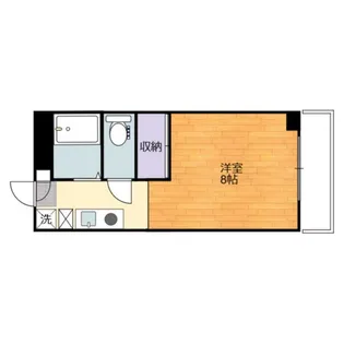 パルティール21【5階】の間取り