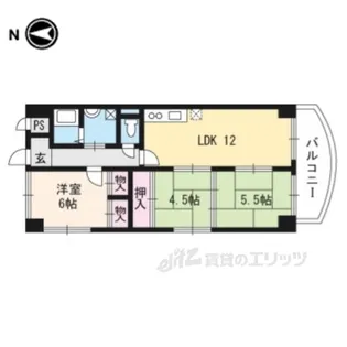 コンフォール【5階】の間取り