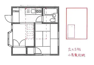 ジャパンハイツ【2階】の間取り