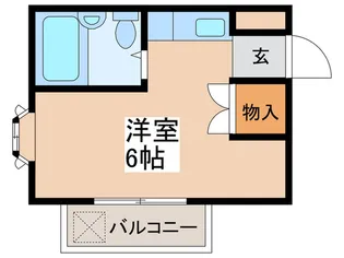 チェリーハイツ【3階】の間取り