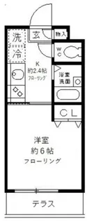 ソフィア武蔵野【1階】の間取り