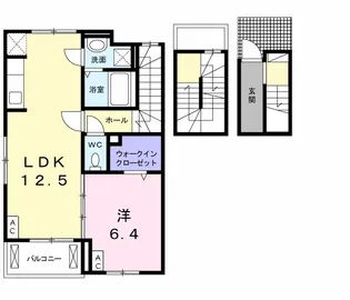 シュエット アン【3階】の間取り