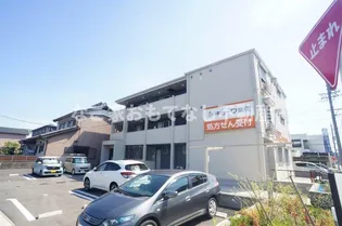 愛知県北名古屋市鹿田神明附【アパート】の外観