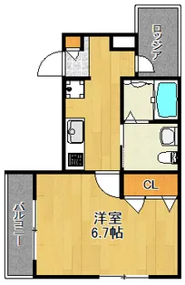 メゾン ボヌール【3階】の間取り