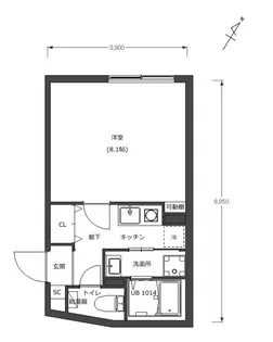 D-STYLE東浅草【2階】の間取り
