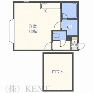 西野ハイツ【2階】の間取り