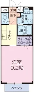 フレシール寺山【2階】の間取り