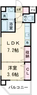 GRANDE小岩【7階】の間取り
