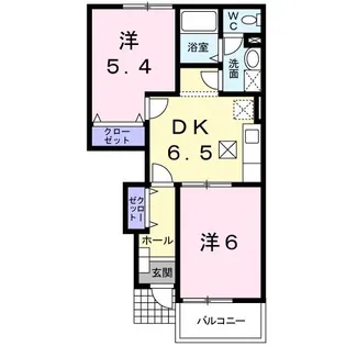 リーオ・ピーノ【1階】の間取り
