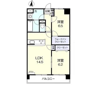 WIN北方【6階】の間取り