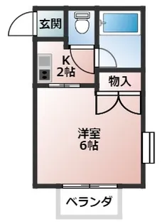アストン【2階】の間取り