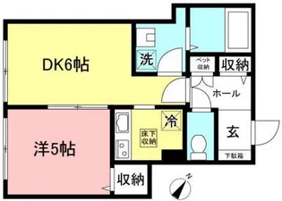 STAGE PURE PEAR【1階】の間取り
