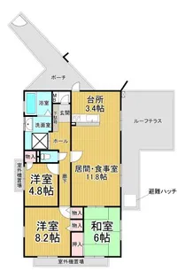 シェラビア東山台5番街【3階】の間取り