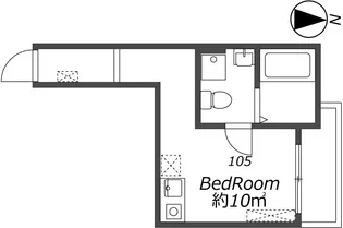 AP200 セレーノ舎人【1階】の間取り