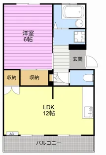 Gクレフ【2階】の間取り