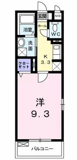 ベル・カルム【2階】の間取り