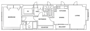 HOUSE NIBANCHO【5階】の間取り