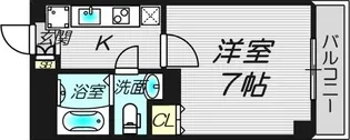 キンダーホープ若葉【4階】の間取り