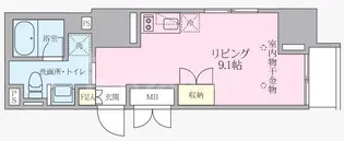 V-style入谷【12階】の間取り