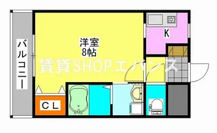 東光ビル【2階】の間取り