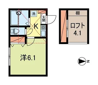 エクセルフォルム新高円寺【2階】の間取り