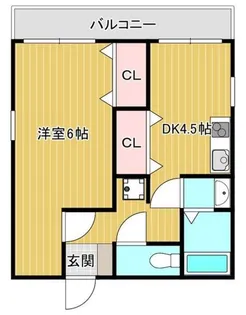 オオギカーディナルコート【2階】の間取り