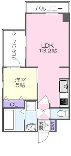 ルナピエーナ【5階】の間取り