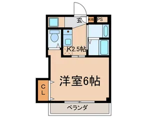 ニュービラ祖師谷【2階】の間取り