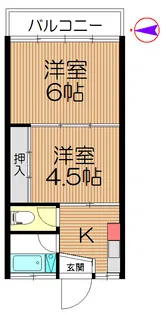 帰山荘【4階】の間取り