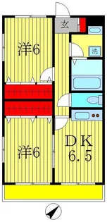 ファスト・ラフィーヌ【2階】の間取り