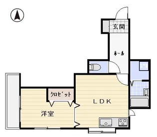 シーサイド松原【3階】の間取り