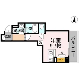 ESBERANSA(エスベランサ)【6階】の間取り