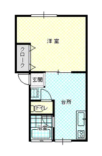 メゾン ミウ【1階】の間取り