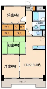 3LDKの間取り画像