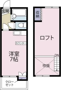 サンクレール江里町【1階】の間取り