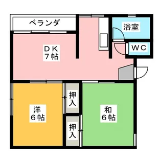 ヴィラ・カルマ【1階】の間取り