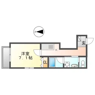 GRACE HILL【2階】の間取り