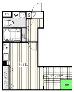 珊瑚NEXTの間取り