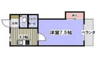 ナーズ 南【3階】の間取り