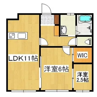 ウィルゴー【1階】の間取り