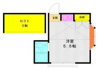 東京都練馬区小竹町1【アパート】の間取り