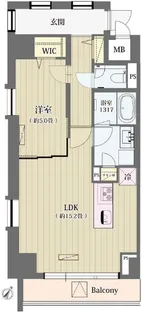 シュトラーレ神山町【2階】の間取り