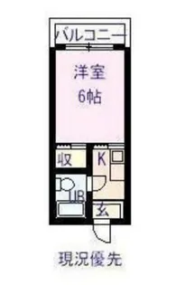 長谷川アパート【2階】の間取り