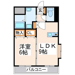 チェリーブラッサム【2階】の間取り