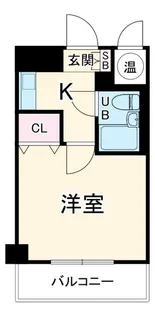 CUBE浦安【3階】の間取り