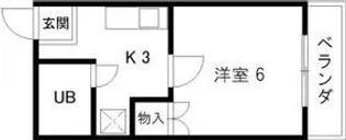 大阪府吹田市朝日が丘町【アパート】の間取り