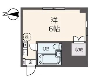 サントメール【2階】の間取り