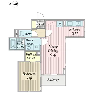 coral reef【1階】の間取り