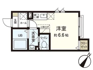 La・vie柏木【1階】の間取り